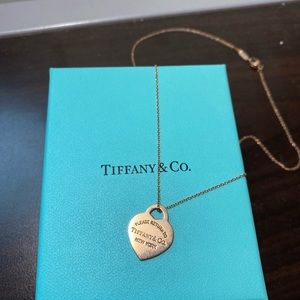 Tiffany & Co “Return to Tiffany Heart Tag Pendant